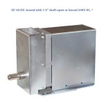 GF-50 DG boxed with 1/2" shaft 240V AC. *