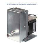 GF-50 DG with 1/2" shaft  boxed 240V AC. *