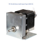 VF-40 with 8mm shaft 2rpm/7rpm 240V AC.