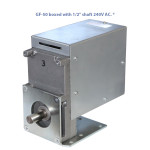 GF-50 boxed with 1/2" shaft 240V AC. *